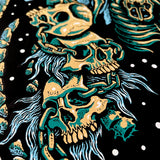 Clutch Of Skulls Screen Printed Poster.