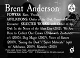Doom Metal Series #27 - Brent Anderson