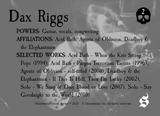 Doom Metal Series #2 - Dax Riggs
