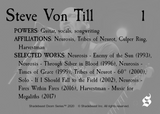 Doom Metal Series #1 - Steve Von Till